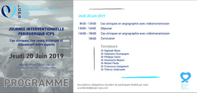 atelier angioplastie périphérique