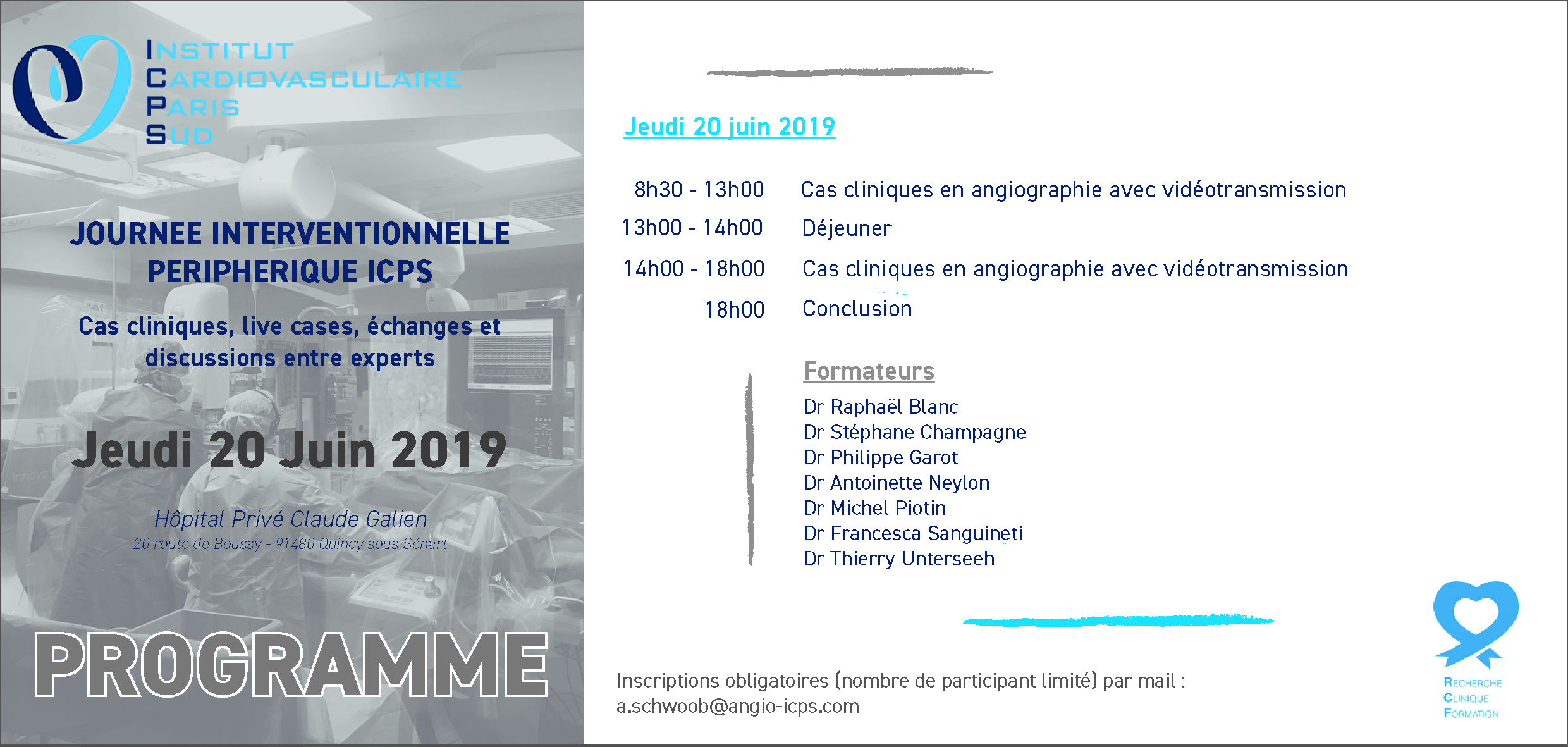 atelier angioplastie périphérique