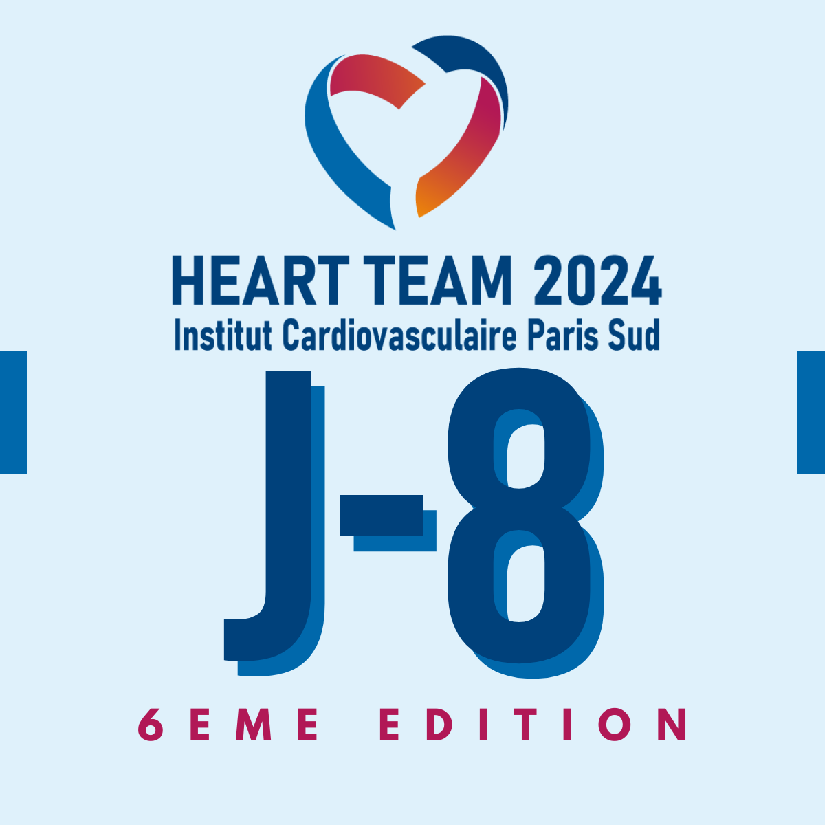 J-8 avant la -eùme edition du congrès Heart Team