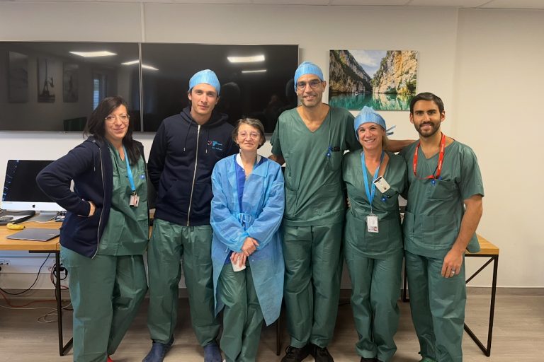 équipe ICPS pour la procédure Unicorn