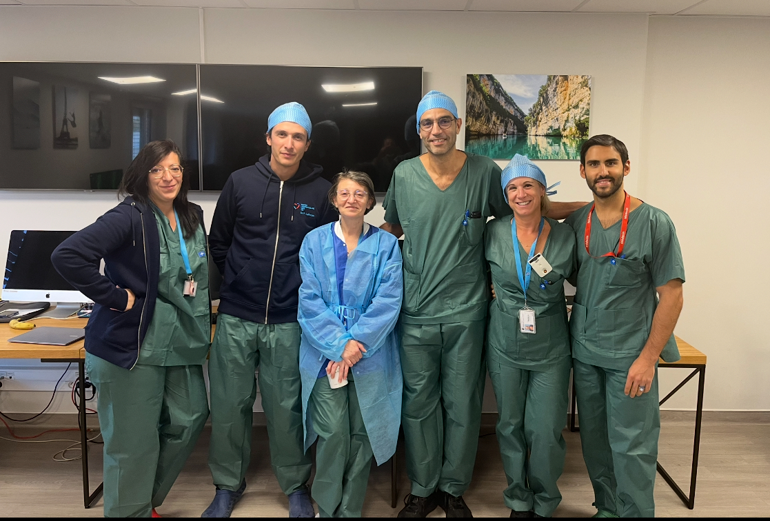 équipe ICPS pour la procédure Unicorn