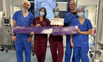 Premiere tromboaspiration à l'hopital privé d'antony ICPS